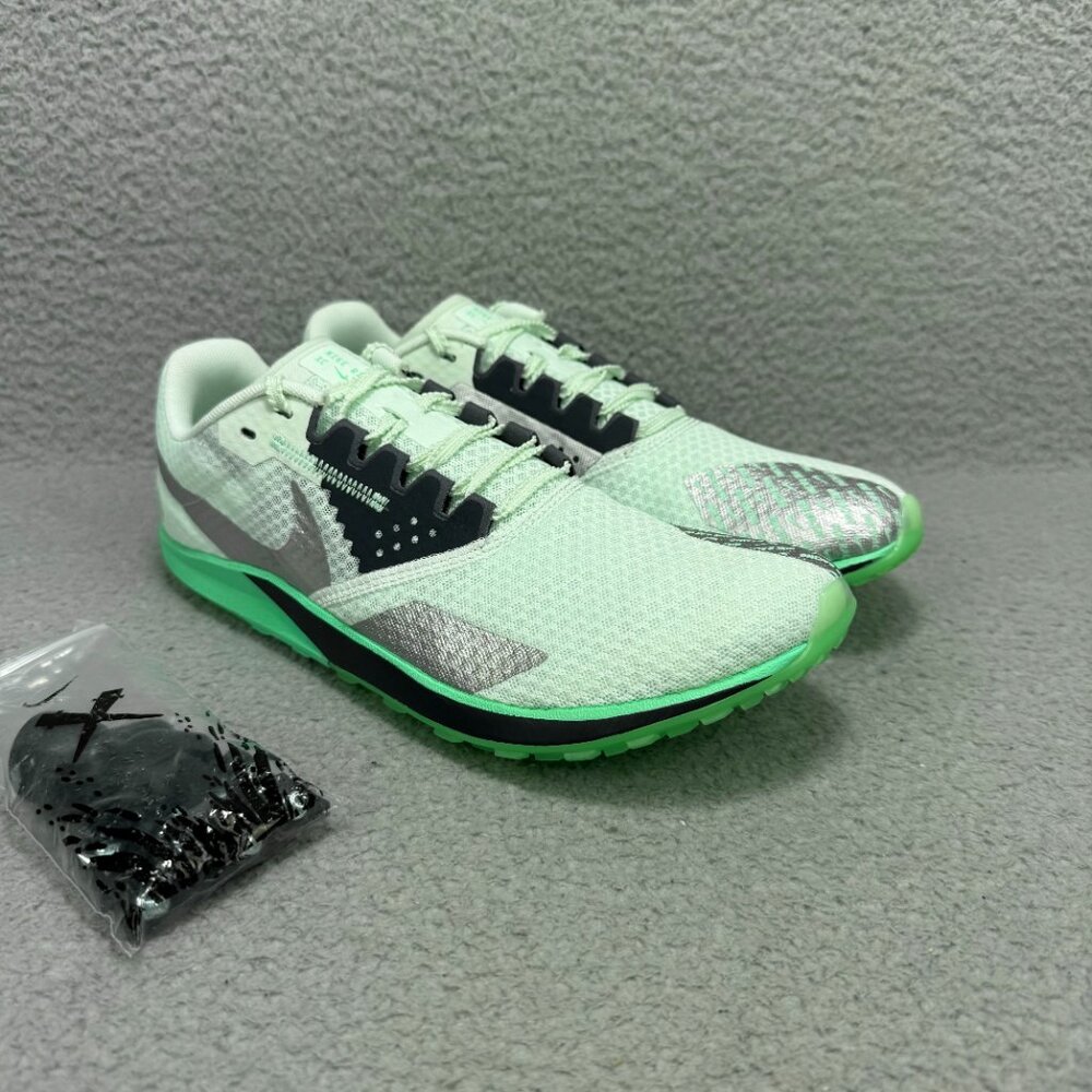 Nike Zoom Rival XC 6 Mens 8 Shoes Barely Green Cross Country Spikes Sneakers
